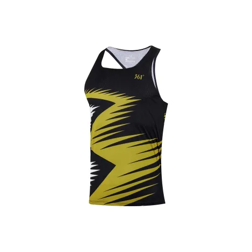 361° Running Collection Tank Tops Men Super Black