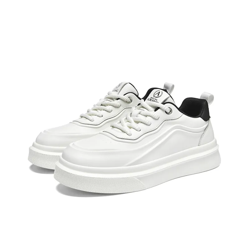 AOKANG Anti-Slip And Wear-Resistant Lightweight Height Increasing Low-Top Skateboard Shoes Men's Exclusive Box-2