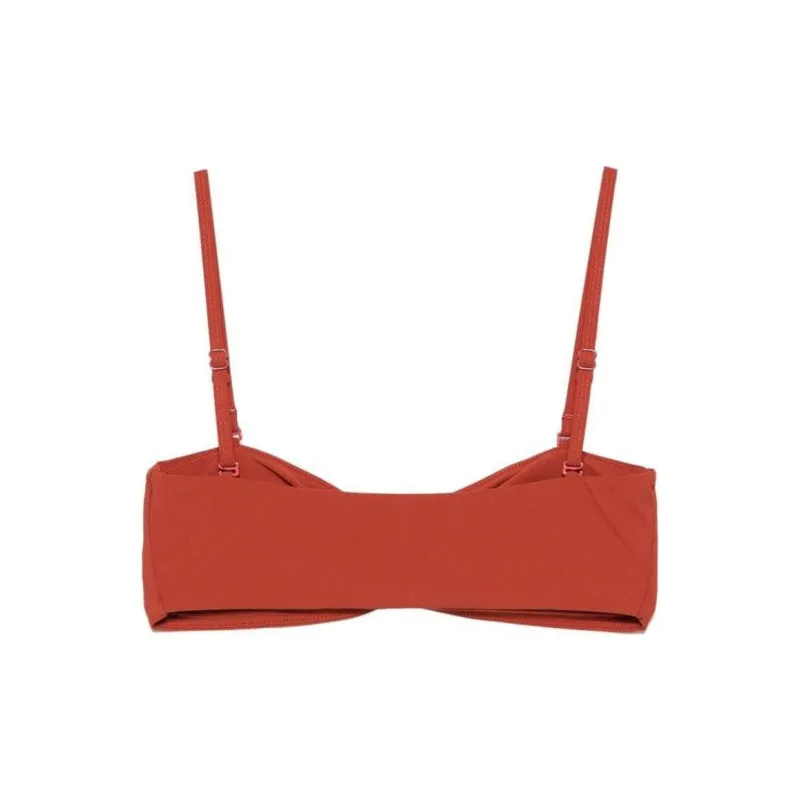 Christopher Esber Ruched Bandeau Bikini Top-1