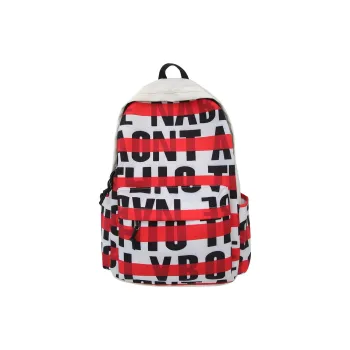 Parker Bear Nylon Backpack Regular Unisex Red/Green/Blue/Pink