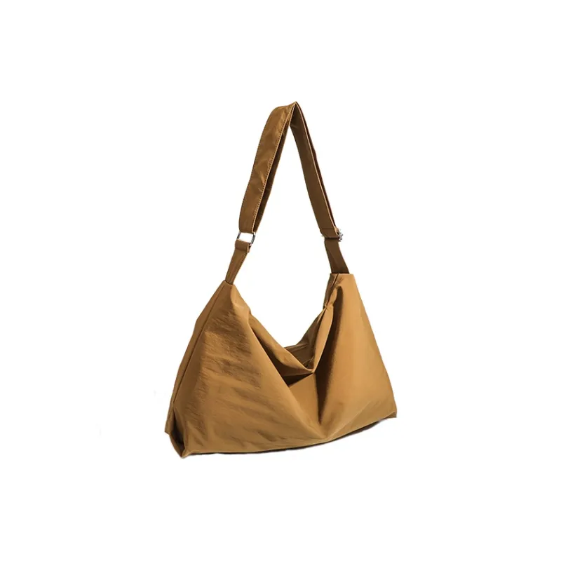 HAWA Canvas Canvas Bag Tote Shoulder Bag Women's White/Apricot/Black-6