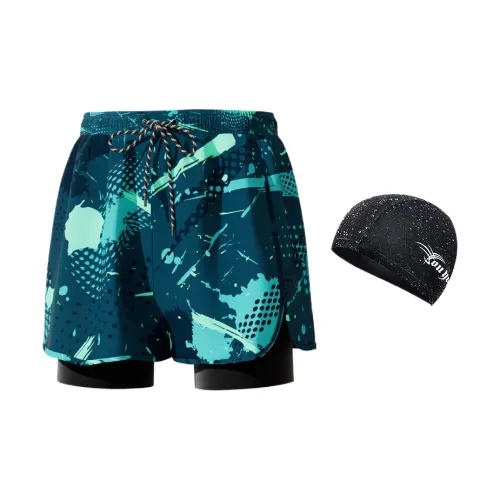 Youyou Swimming Sets Polyester Hot Spring Beach Seaside Men's