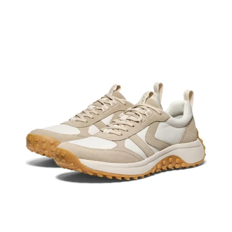 KEEN Anti-Slip Wear-Resistant Breathable Support Low-Top Outdoor Shoes Men's Brown Yellow-2