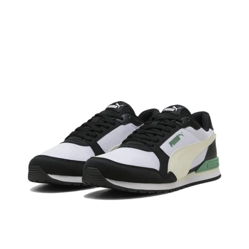 PUMA St Runner V3 Lightweight Low-Top Casual Shoes Unisex White Black-2