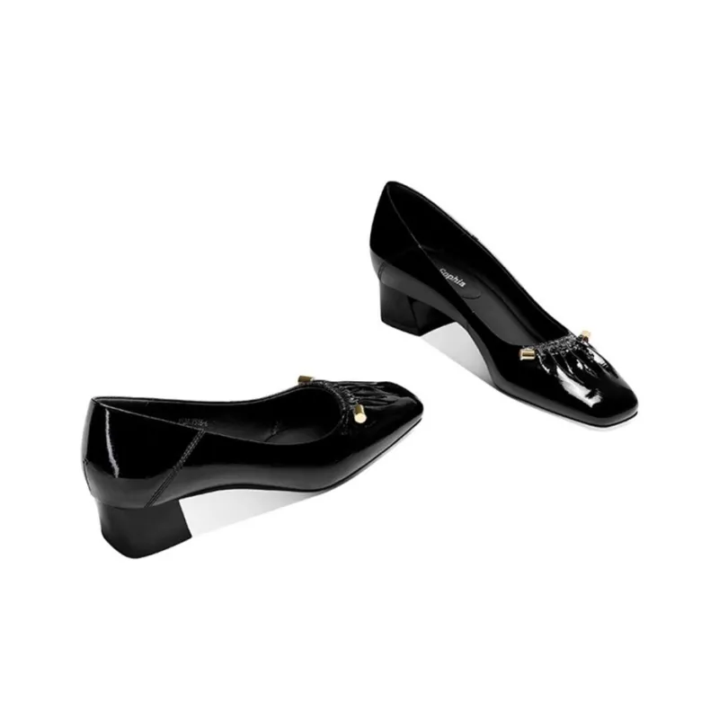 JESSICA SOPHIA French Work Shoes Casual Shoes 3cm Women's Black-1