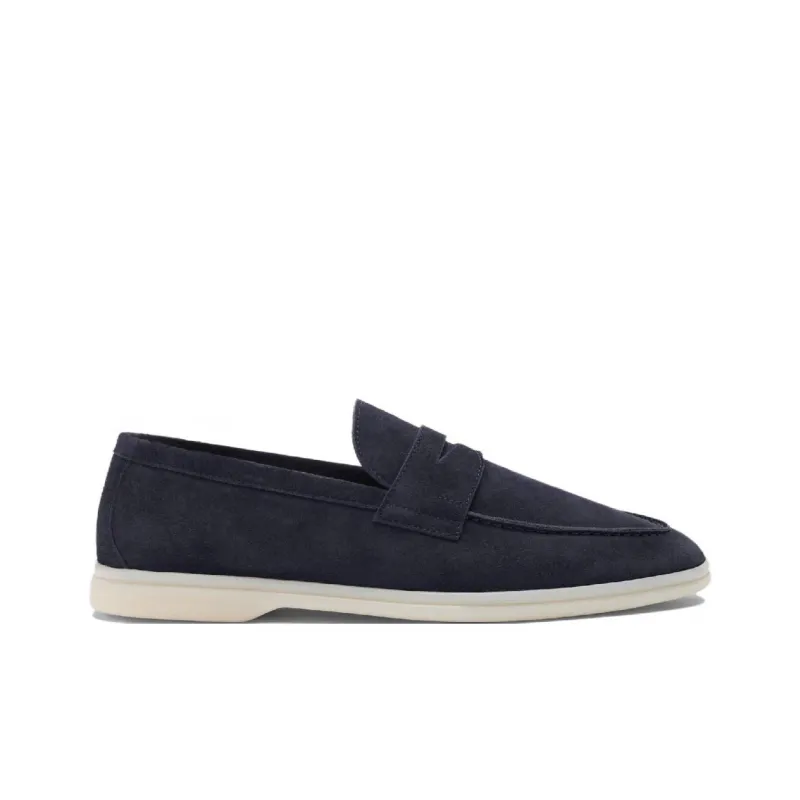 SCAROSSO Luciano Almond Toe Loafers-1