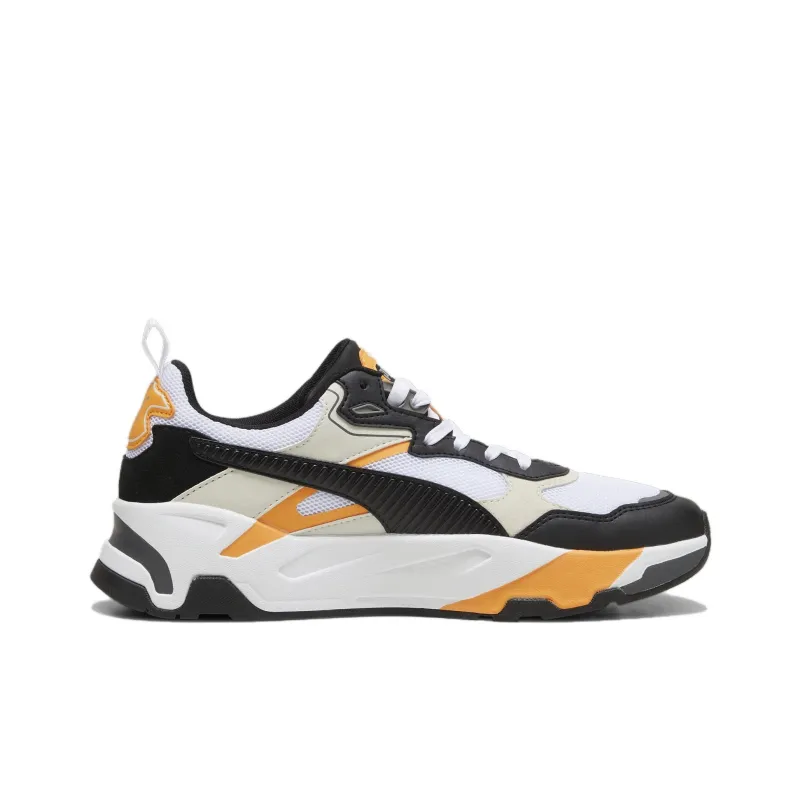 PUMA Trinity Anti-Slip Wear-Resistant Low-Top Casual Shoes Unisex Black White-1