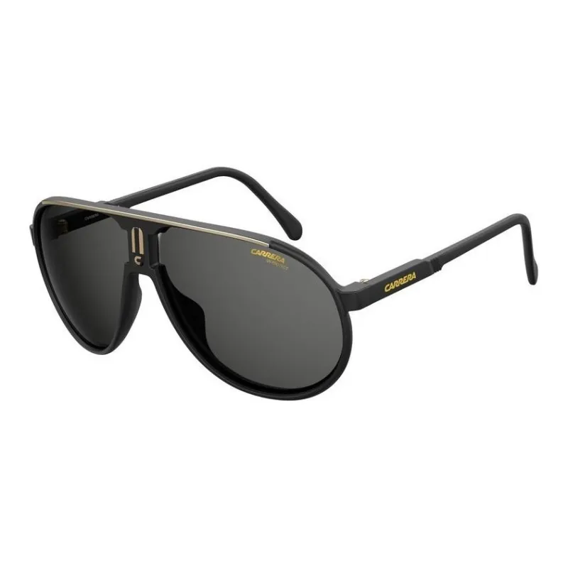 CARRERA Plastic Aviator Sunglasses Unisex Black-0