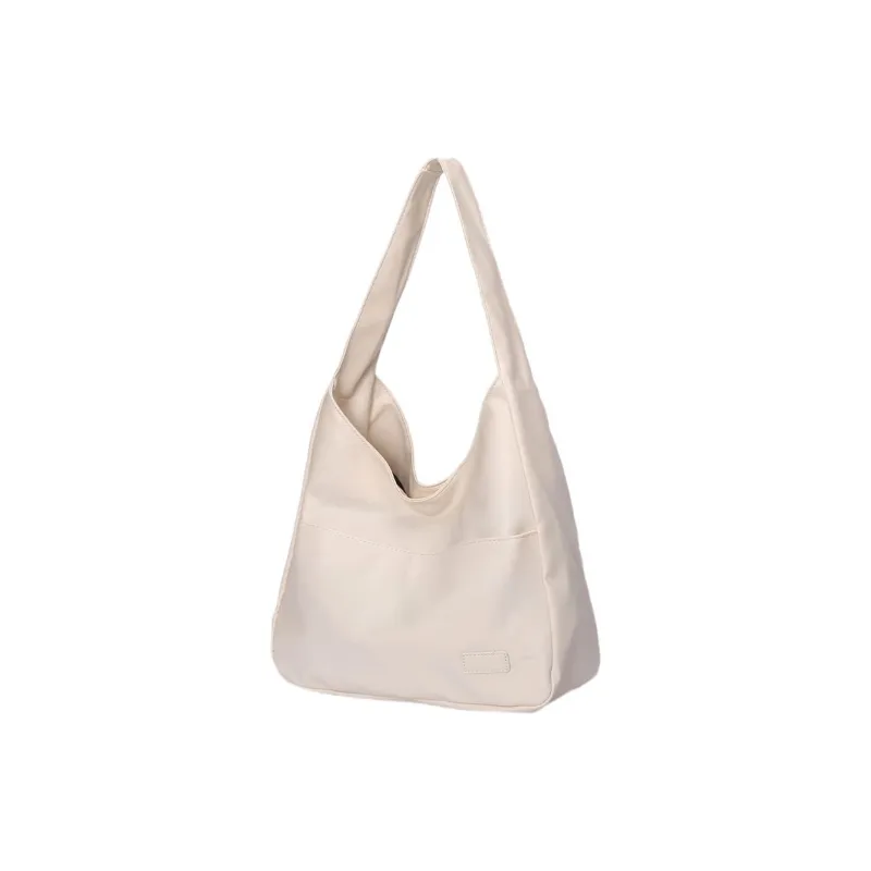 Carksky PU Shoulder Bag Women's Brown/Black/White-9