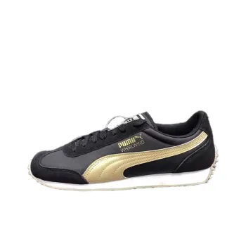 PUMA Whirlwind Classic Anti-Slip Wear-Resistant Low-Top Casual Shoes Unisex Black