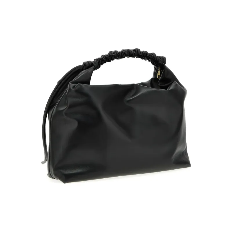 PROENZA SCHOULER Sheepskin Handbag Shoulder Bag Large Size Women's Black-1