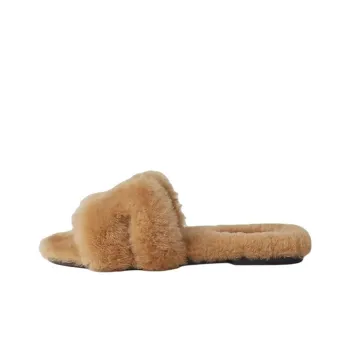HERMES Oran Slide Slippers Women's Brown