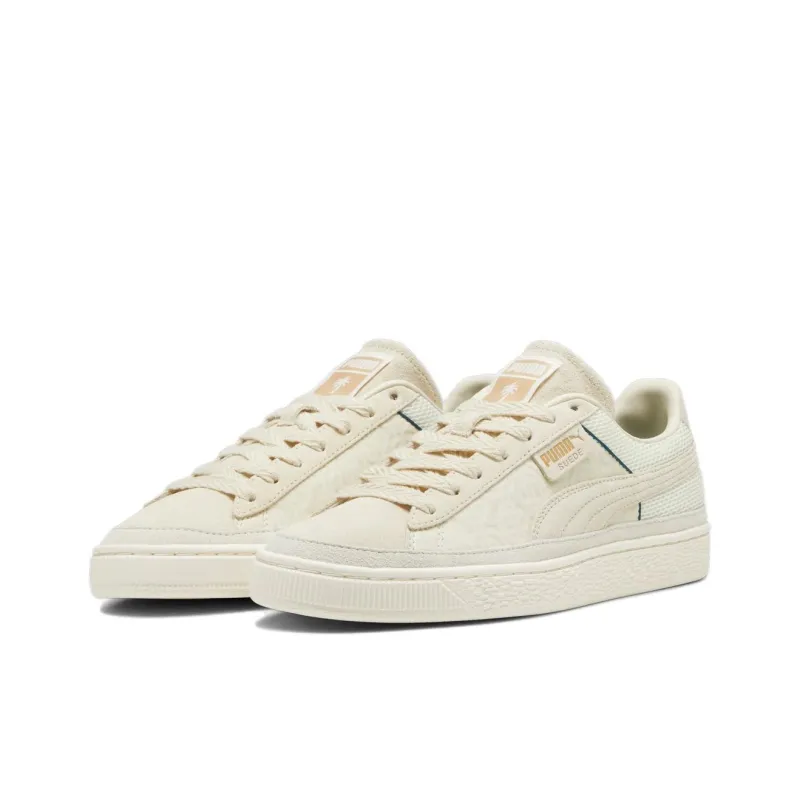 PUMA PALM TREE CREW Anti Slip Wear Resistant Low Top Skateboard Shoes Unisex Beige-2