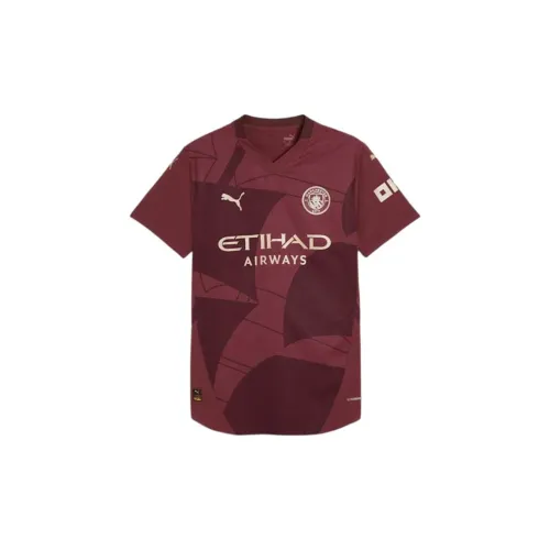 PUMA Manchester City 24/25 Soccer Jerseys Men Red