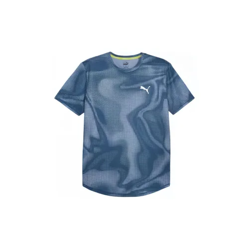 PUMA AOP T-Shirts Men Ocean Tropical Print