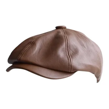 Lagur PU Leather Berets Women's