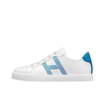 HERMES Avantage Low Top Skateboard Shoes Men's Blue White