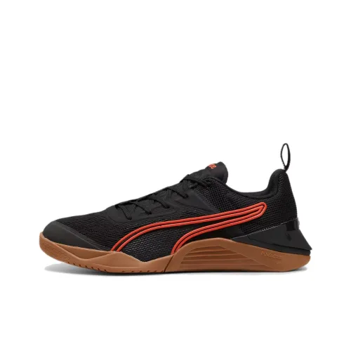PUMA Fuse 3.0 Anti Slip Wear Resistant Low Top Training Shoes Men's Black