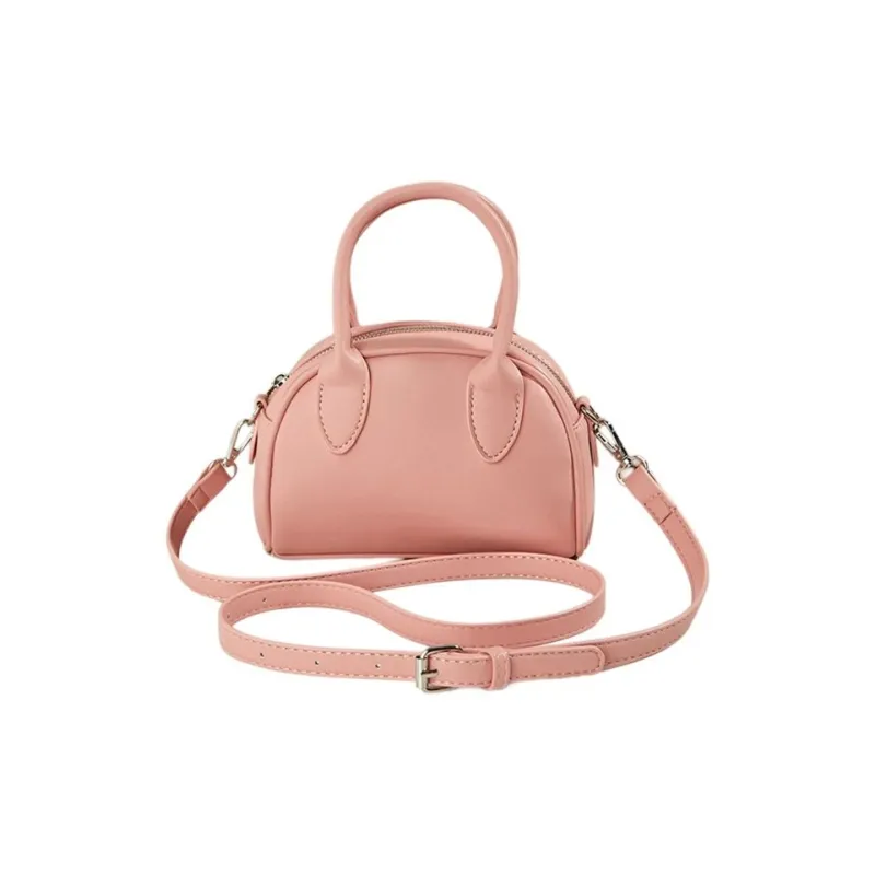Carksky PU Shoulder Bag Crossbody Bag Handbag Women's White/Pink/Black-6