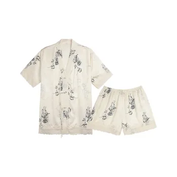 IIZZINI Pajama Set Women's Beige