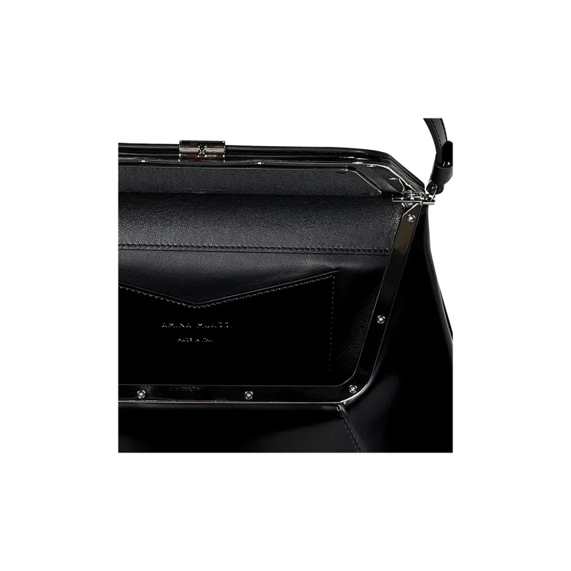 AMINA MUADDI Ami Logo Embossed Shoulder Bag-3