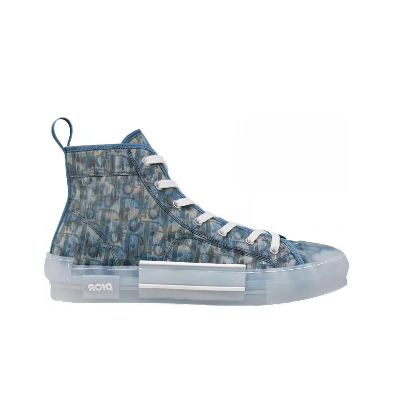 DIOR X Parley B23 High Top Blue Ocean Plastic-1