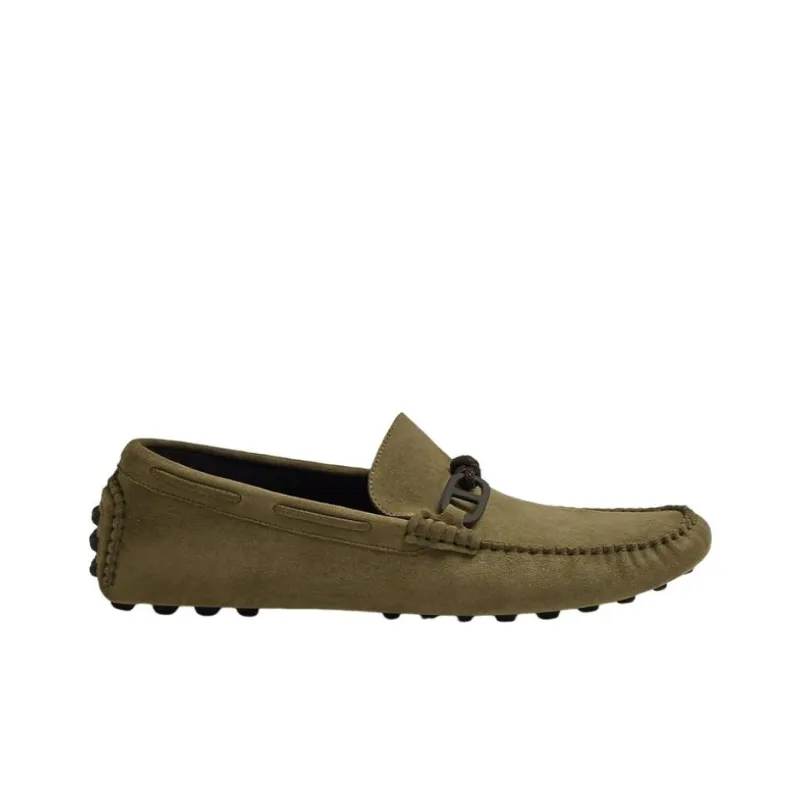 HERMES Alessandro Men's Casual Shoes Men's Green-1