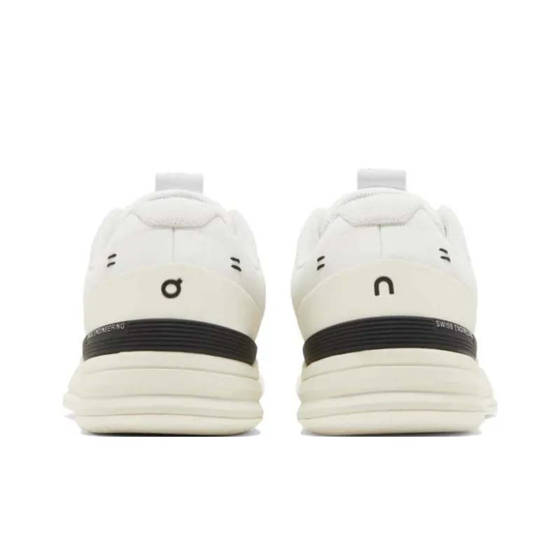 On Anti Slip Wear Resistant Low Top Tennis Shoes Men's White Black-3