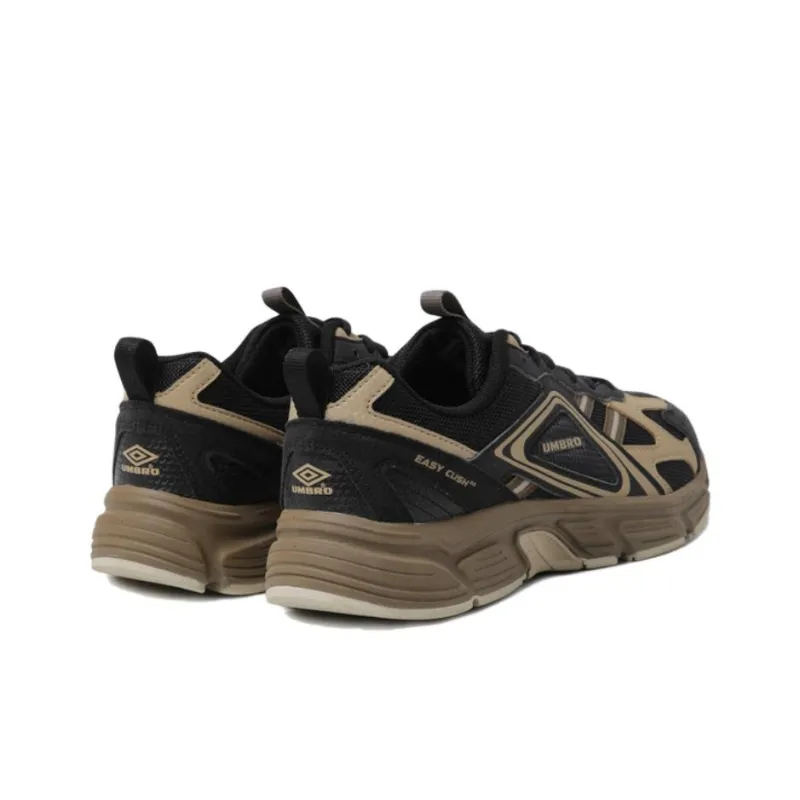 Umbro ETR 002 Anti Slip Wear Resistant Low Top Casual Shoes Unisex Black Brown-3