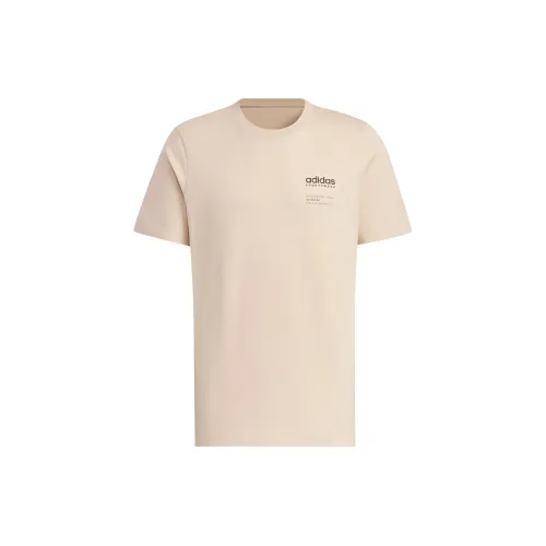 Adidas T-Shirts Unisex Magic Light Brown/Black