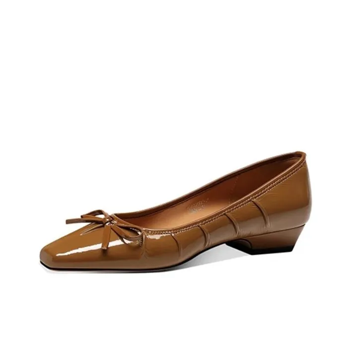 JESSICA SOPHIA Casual Single Shoes 2cm Women's Black-2