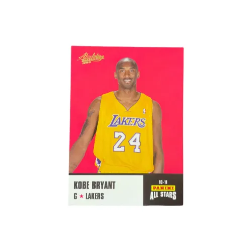 PANINI 2011 Kobe Bryant Lakers Kobe Bryant Black Mamba Red Special Player Card Pass Sports Cards 1 Pc