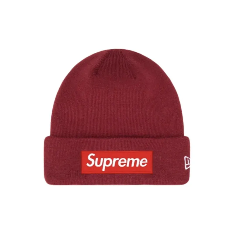 Supreme X New Era Box Logo Beanie-0