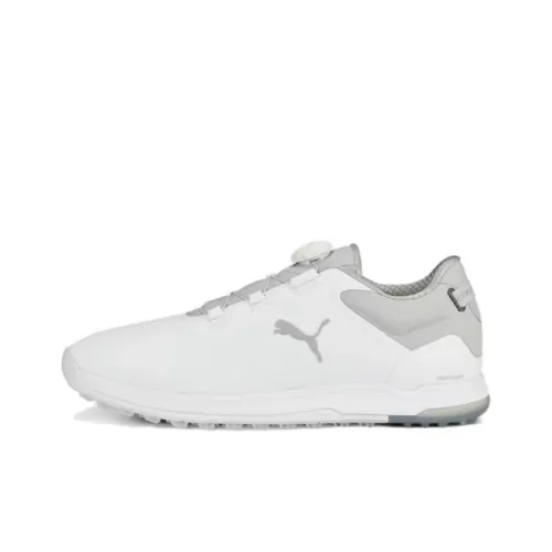 PUMA ProAdapt Alphacat Golf Shoes Men Low-Top White Gray