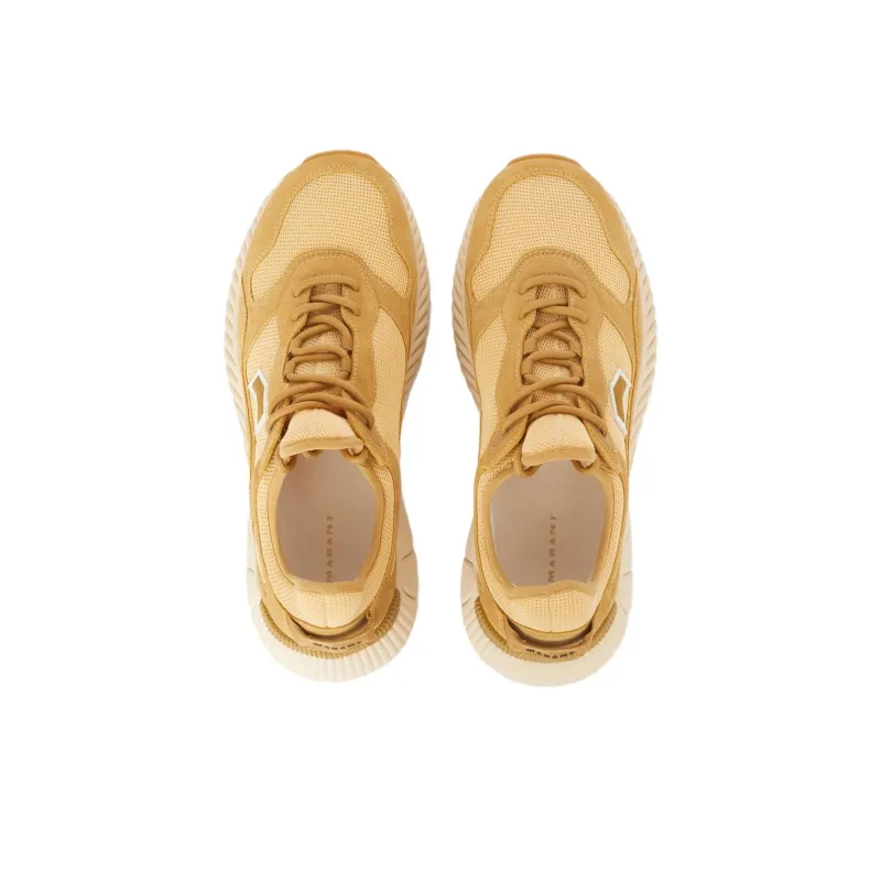 ISABEL MARANT Ewie Low-Top Casual Shoes Men's Yellow-4