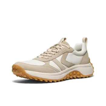 KEEN Anti Slip Wear Resistant Breathable Support Low Top Outdoor Shoes Men's Brown Yellow