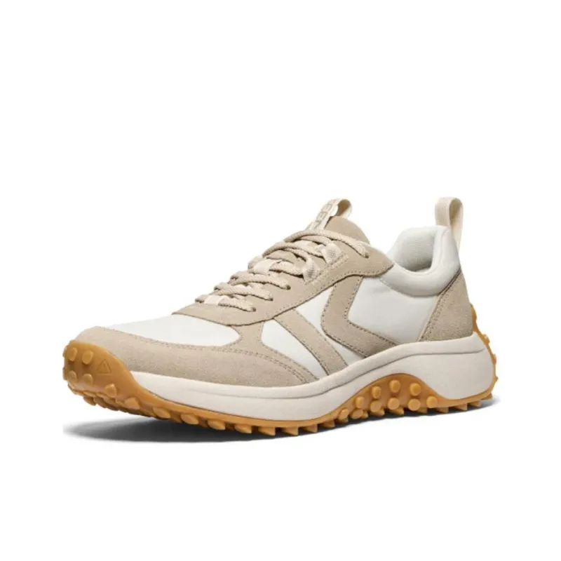 KEEN Anti-Slip Wear-Resistant Breathable Support Low-Top Outdoor Shoes Men's Brown Yellow-0