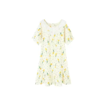 Urban Beauty Nightgown Women's Saffron Yellow