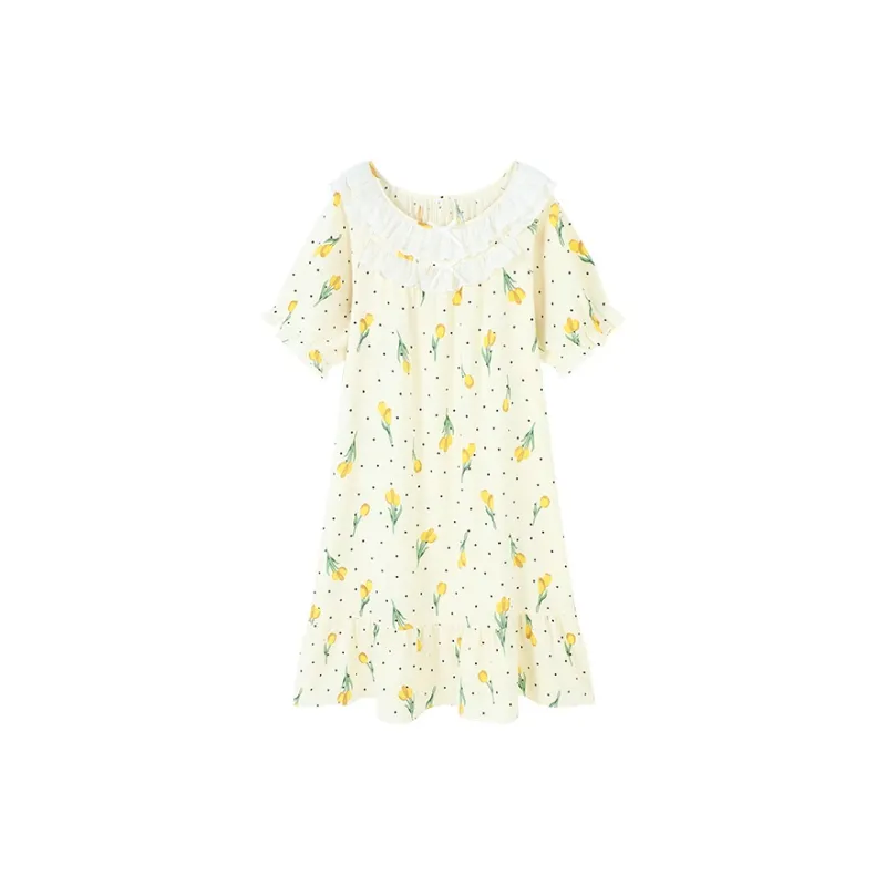 Urban Beauty Nightgown Women's Saffron Yellow-0