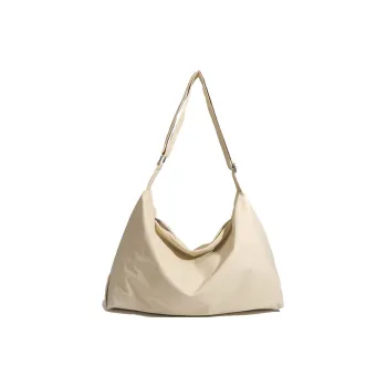 HAWA Canvas Canvas Bag Tote Shoulder Bag Women's White/Apricot/Black