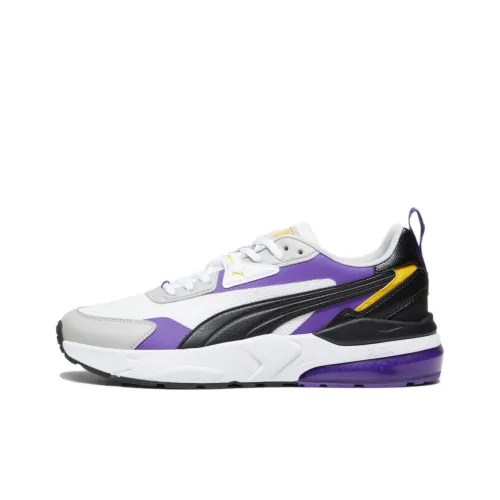 PUMA Vis2k Anti Slip Wear Resistant Low Top Casual Shoes Unisex White
