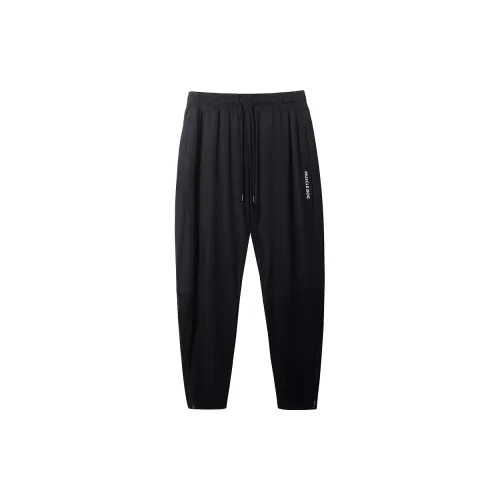 Muscle Dog Casual Pants Men Black