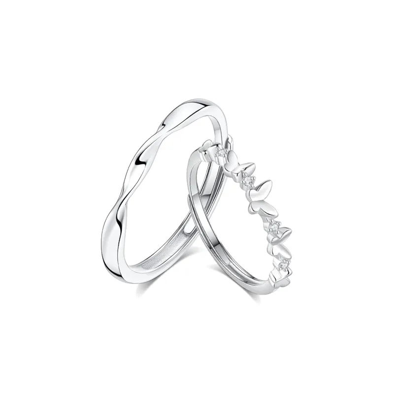 MISS TOOYA Alloy Rings Unisex Couple's-0