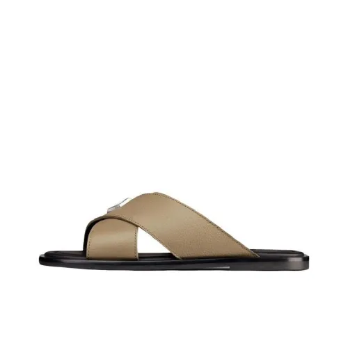 DIOR Alias Slide Slippers Men Beige