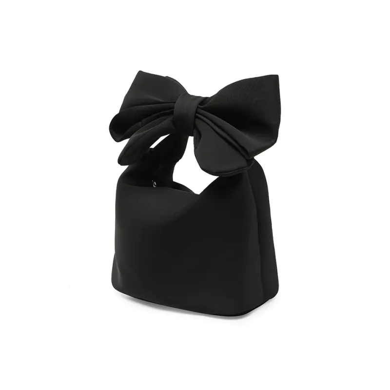 Bywhich Polyester Handbag Regular Women's Black-2