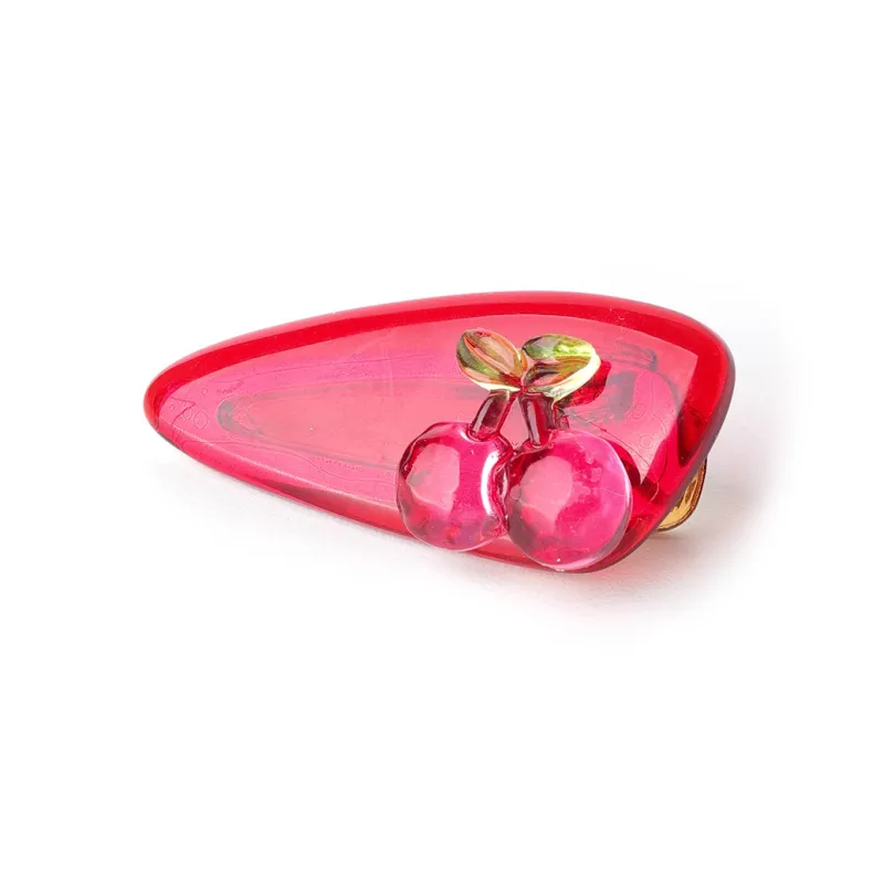 Kelanxi Hair Clips Women's Red/Khaki-1
