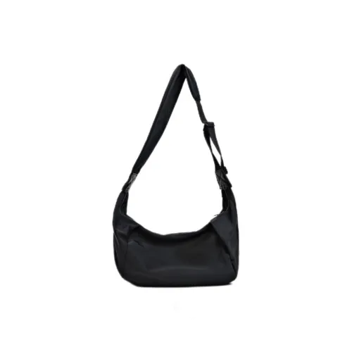 Carksky Cotton Dumpling Shoulder Bag Crossbody Bag Regular Women's Black/Ecru