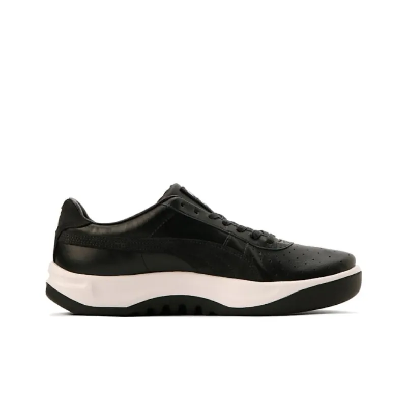 PUMA Anti Slip Wear Resistant Low Top Tennis Shoes Unisex Black-1