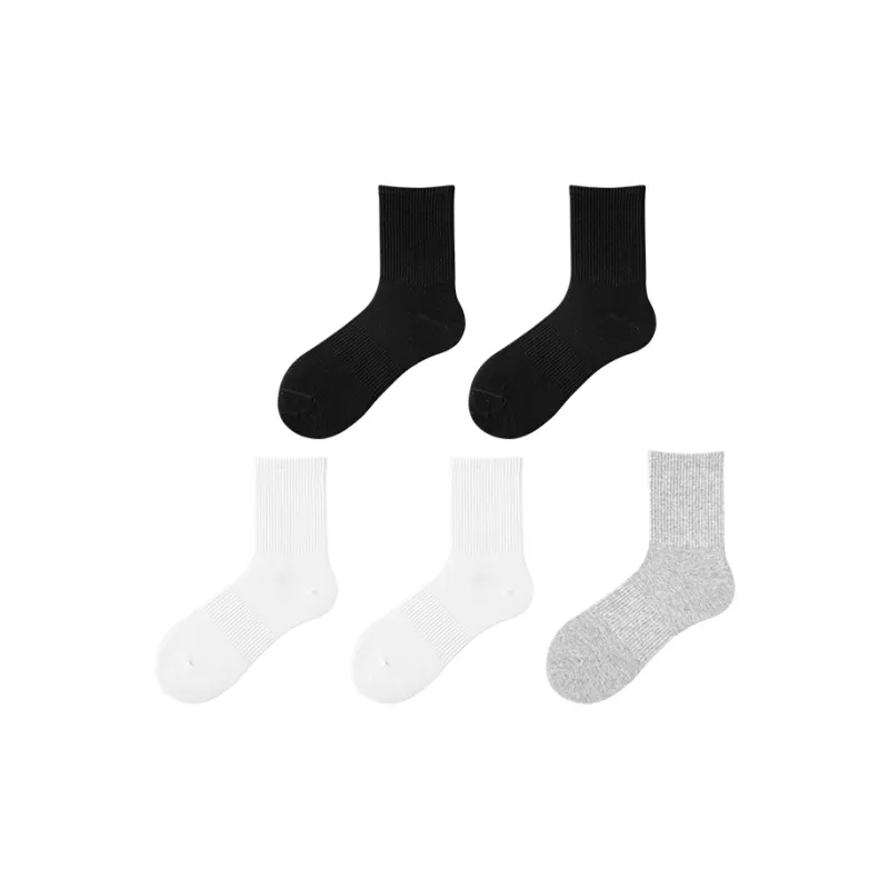 Yingzina Mid Calf Socks Men's 5 Pack-11