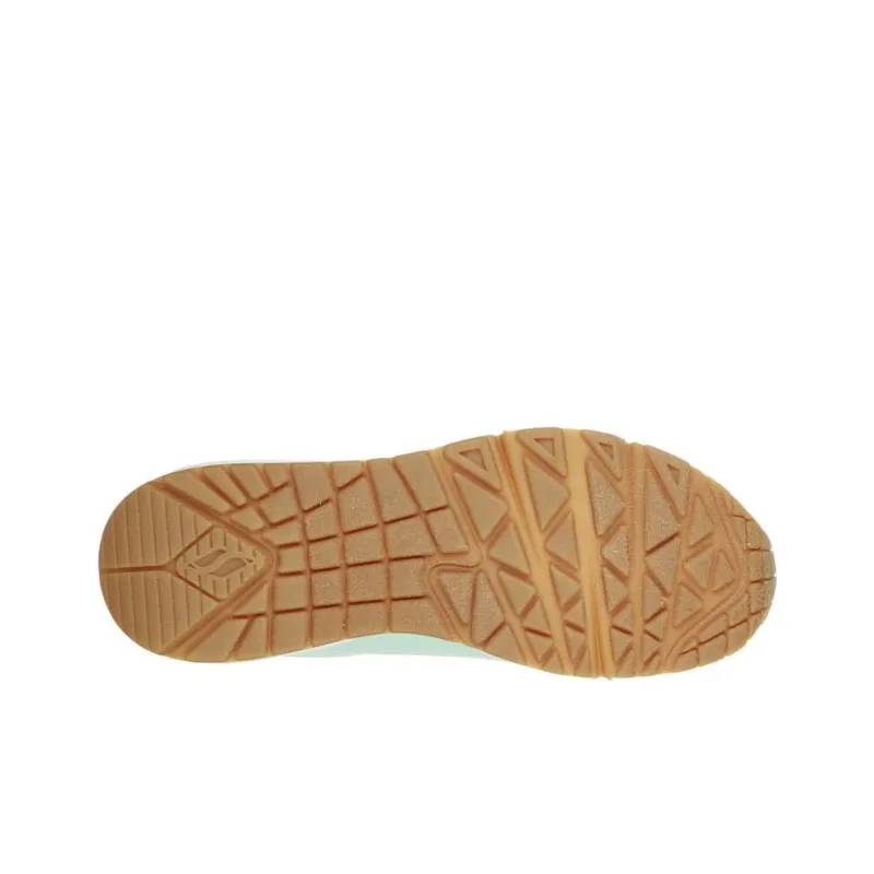 Skechers Uno Slip-Resistant Low-Top Casual Shoes Women's Green-4